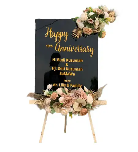 Papan Bunga Akrilik Getasanyar